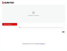 Tablet Screenshot of euryton.com